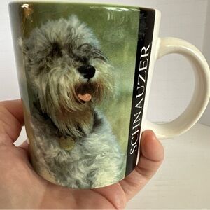 Schnauzer Dog Puppy Canine Coffee/Tea Drink Cup Mug  Xpres Corp. 1992 Print